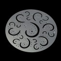 4pcs of Environmental Protection PVC Garland Template Cake Printing Stencil All Kinds of Spray Patterns in Home and Kitchen of Cooking Art