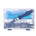 100pcs/set Cake Decorating Supplies Kit Icing Tips Silicone Pastry Bag Plastic Coupler Flower Nails Cake Decorating Pen Cake Spatula Baking Frosting Tools Set for Cakes Cupcakes Cookies Pastry