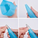 100pcs/set Cake Decorating Supplies Kit Icing Tips Silicone Pastry Bag Plastic Coupler Flower Nails Cake Decorating Pen Cake Spatula Baking Frosting Tools Set for Cakes Cupcakes Cookies Pastry