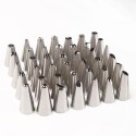 100pcs/set Cake Decorating Supplies Kit Icing Tips Silicone Pastry Bag Plastic Coupler Flower Nails Cake Decorating Pen Cake Spatula Baking Frosting Tools Set for Cakes Cupcakes Cookies Pastry