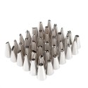 100pcs/set Cake Decorating Supplies Kit Icing Tips Silicone Pastry Bag Plastic Coupler Flower Nails Cake Decorating Pen Cake Spatula Baking Frosting Tools Set for Cakes Cupcakes Cookies Pastry