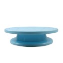 Plastic Cake Turntable Non-slipping Bottom Rotating Revolving Decorating Stand Platform for 10 inch Cake Mould Sugarcraft Tools Baking Supplier