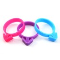 10PCS Icing Bag Ties Baking Supplies Accessories Silicone Decoration Bag Ties Pastry Cake Decorating Supplies