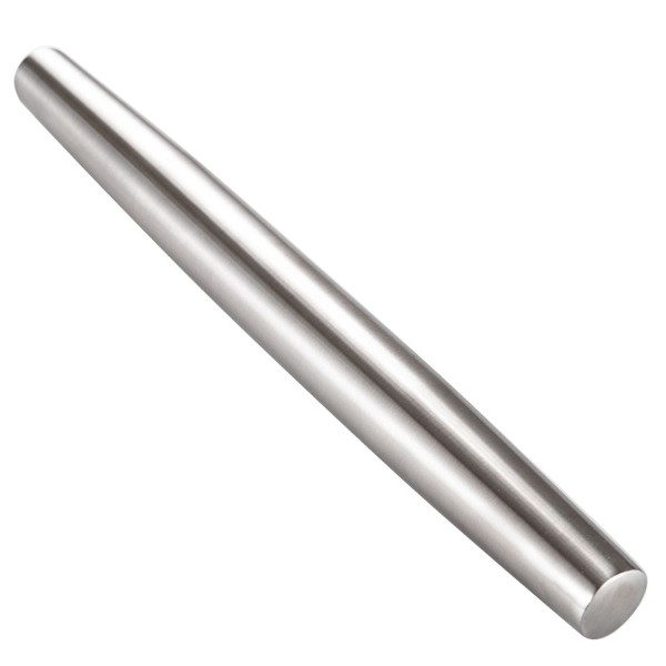 13 Inch Rolling Pins Smooth Stainless Steel Tapered Design Rolling Pins for Baking Pizza Dough Pie Pastries Cookies Pasta Kitchen Gadgets