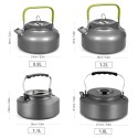 1.1L Portable Ultra-light Outdoor Hiking Camping Picnic Water Kettle Teapot Coffee Pot Anodised Aluminum