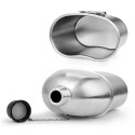 2pcs 1000ml 600ml Stainless Steel Military Canteen Cup Set with Cover Bag for Outdoor Camping Hiking Backpacking