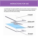 Portable Manual Die Cutting & Embossing Machine DIY Scrapbooking Die-Cut Machine with Cutting Pads for Paper Card Making Decoration Arts & Crafts Handmake Projects Tools