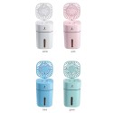 USB 18650 Battery Rechargeable Fan Ventilation Air Conditioning Fans Portable  Cooler Mini Operated Hand Held Cooling Fan for Outdoor Home