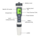 Digital PH Meter with ATC 3 in 1 Water Quality Tester PH/Temp Meter Total Dissolved Solid Tester Water Detector for Drinking Water Pool Spa Lab Aquarium Pond PH Test Tool for Water