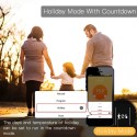 WiFi Smart Thermostat Temperature Controller for Electric Floor Heating 16A Touch Control Weekly Programmable APP/ Voice Control Compatible with Google Home/ Alexa