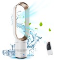 Fan Bladeless Electric Floor Cool Air 16 Inch Child Safety Tower Fan Household Desktop Air Cooler with Remote Control Cooling Fan