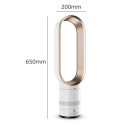 Fan Bladeless Electric Floor Cool Air 16 Inch Child Safety Tower Fan Household Desktop Air Cooler with Remote Control Cooling Fan