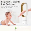 Fan Bladeless Electric Floor Cool Air 16 Inch Child Safety Tower Fan Household Desktop Air Cooler with Remote Control Cooling Fan
