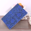 10pcs Pearl Paper Embossment Invitation Cards Invitation Holders for Wedding Birthday Party Anniversay--Blue