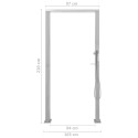 Outdoor Shower Stainless Steel Double Jets