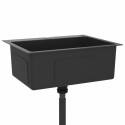   Handmade Kitchen Sink Black Stainless Steel