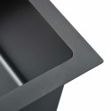   Handmade Kitchen Sink Black Stainless Steel