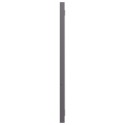 2 Piece Bathroom Furniture Set High Gloss Grey Chipboard