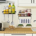 2 Pack Shower Shelf With Towel Rack 2 Pack Soap Holder Set Wall Mounted Bathroom Shelf Drilling/Self-Adhesive Shower Storage Basket Storage Rack for Toilet Dorm Kitchen