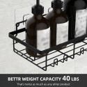 2 Pack Shower Shelf With Towel Rack 2 Pack Soap Holder Set Wall Mounted Bathroom Shelf Drilling/Self-Adhesive Shower Storage Basket Storage Rack for Toilet Dorm Kitchen