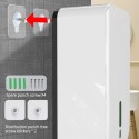 1500mL Automatic Soap Dispenser Spray Type Touchless Hand Sanitizer Machine with IR Sensor Nail-free Drilling Wall-Mounted for Home School Restaurant Office Commercial Use