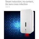 1500mL Automatic Soap Dispenser Spray Type Touchless Hand Sanitizer Machine with IR Sensor Nail-free Drilling Wall-Mounted for Home School Restaurant Office Commercial Use