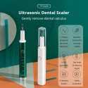T-FLASH Ultrasonic Dental Scaler J1 Dental Calculus Removal Teeth Cleaning Machine IPX7 Waterproof Over-heating Protection Stainless Steel Whitening Teeth Cleaner