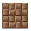 3 Dimension Chocolate Water-resistant Moistureproof Removable Self Adhesive Wallpaper Peel & Stick PVC Wall Stickers for Living Room Bathroom Kitchen Countertop
