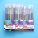 18 Color Glitter Gel Pen Set Colored Pen Color Changing Flash Marker for Office School Students Adults Writing Drawing Coloring Journaling Card Making Stationary Supplies