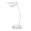 LED Desk Lamp Desk Light Lamp Touch Control Dimming Light, Flexible USB Rechargeable Eye-Caring Study Table Lamp, Adjustable Children Book Light with Base Light for Study Bedroom