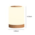 Bedside Table Lamp Touch Sensor Night Lights White & RGB Light Adjustable Timing Brightness Light Modes Table Lamp for Bedroom Breastfeeding Living Room Office