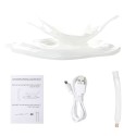Portable Energy Saving Decoration White Bottom Colorful Light Wine Bottle Lamp For Bar