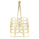 6 Bottle Beer Holder Party Beer Basket Rack Wine Caddy Stand for BBQ Hotel Bar Wine Beer Bottles