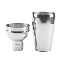 14 PCS Cocktail Shaker Set with Wood Stand 25.4oz Stainless Steel Cocktail Mixology Kit with Bartender Shaker Strainer Jigger Liquor Pourer Mixing Spoon Making Wine Drinks Tool for Home Bar