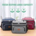 16L Big Capacity Leak Proof Lunch Bag Thermal Large Picnic Cool and Warm Insulated Pack Outdoor Food and Beverage Storage Shoulder Bag