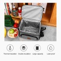16L Big Capacity Leak Proof Lunch Bag Thermal Large Picnic Cool and Warm Insulated Pack Outdoor Food and Beverage Storage Shoulder Bag