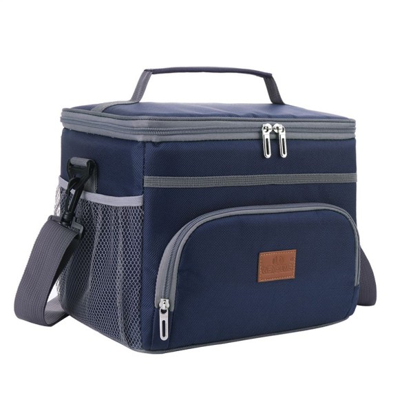 16L Big Capacity Leak Proof Lunch Bag Thermal Large Picnic Cool and Warm Insulated Pack Outdoor Food and Beverage Storage Shoulder Bag