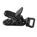20pcs Tarp Awning Clamp Clips Tent Snaps Hangers Camping Tent Tighten Lock Grip Clamp with Carabiner for Outdoor Camping Farming Garden
