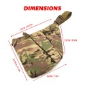Men’s Crossbody Bag Storage Bag Waterproof Left Right Shoulder Backpack Chest Bag Messenger Bag Cycling Hiking