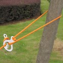 3 Holes Stainless Steel Outdoor Equipment Fast Knot Tool