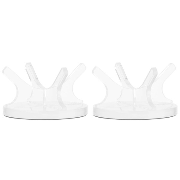 2pcs Golf Ball Display Stand Acrylic Baseball Holder Mount Sport Ball Supports Bracket Tennis Ball Stand Small Ball Holder