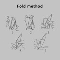 Card Cut Pocket Folding Cutter Outdoor Portable Safety Carry Cards