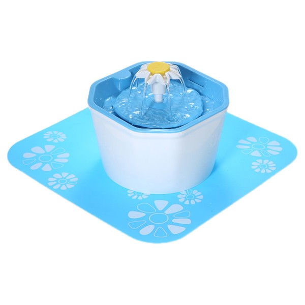 1.6L Automatic Cat Water Fountain Electric Pet Drinker Bowl Dispenser
