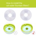 Cat Water Fountain Filters Replacement Filters for Cat Water Fountain Water Dispenser