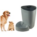 4L Automatic Feeder Smart Pet Feeder Rechargeable Electric Dry Food Container Timed Dog Cat Dispenser Timer Programmable 1-6 Meals 15 Portions Control for Dogs Cats Small Medium Large Pets