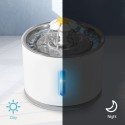 2.4L Automatic Pet Water Fountain with LED Electric USB Dog Cats Pets Mute Drinker Feeder Bowl Pet Drinking Fountain Dispenser