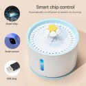 2.4L Automatic Pet Water Fountain with LED Electric USB Dog Cats Pets Mute Drinker Feeder Bowl Pet Drinking Fountain Dispenser