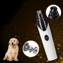 Rechargeable Pet Dog Nail Grinders USB Charging Pet Nail Clippers for Dog Cat Paws Nail Grooming Trimmer Tools