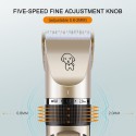 Pet Grooming Hair Clipper Hair Cutter Low Noise Dog Cat Rabbit Hair Trimmer Cutter Baby Hair Clipper USB Rechargeable Shavers Electrical Pet Professional Grooming Machine Tool
