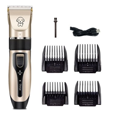 Pet Grooming Hair Clipper Hair Cutter Low Noise Dog Cat Rabbit Hair Trimmer Cutter Baby Hair Clipper USB Rechargeable Shavers Electrical Pet Professional Grooming Machine Tool